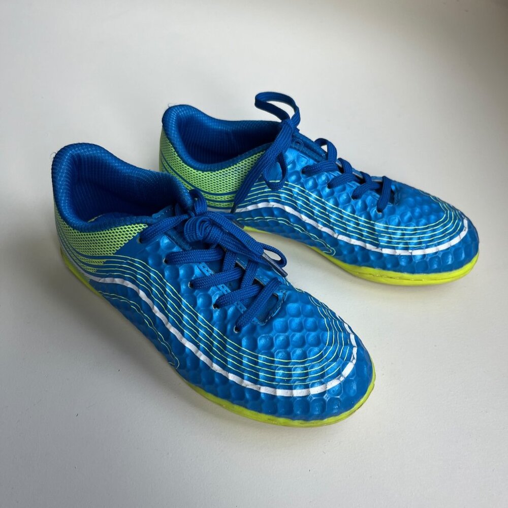 Hawkwell Kids Blue and Green Sneakers